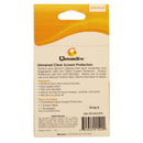 Qmadix Universal Trim to Fit Screen Protector for Smartphones - 3 Pack - Clear