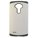 Qmadix X Series Lite Dual Layer Case Cover for LG G4 - White/Smoke Tinted