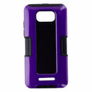 Qmadix Legacy Series Shell Case for HTC DNA - Purple / Black