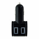 Qmadix ( QM - DMCH ) 2.1A Car Adapter for Dual USB Devices - Black