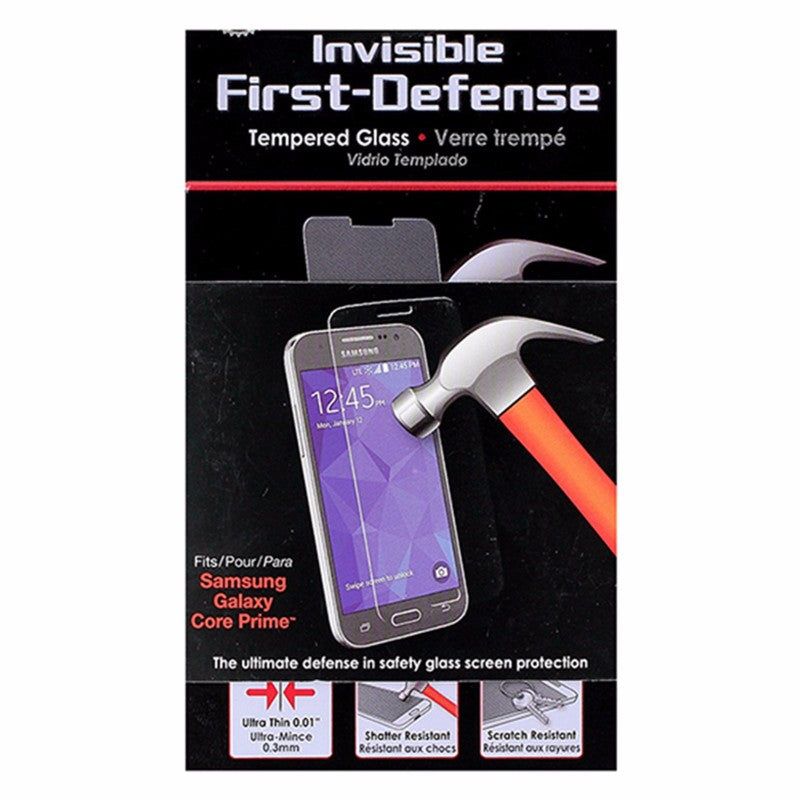 Qmadix Invisible Tempered Glass for Samsung Galaxy Core Prime - Clear