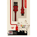 Quikcell (ALPHACOMM) 3.3Ft Charge & Sync Cable for USB-C Devices - Red