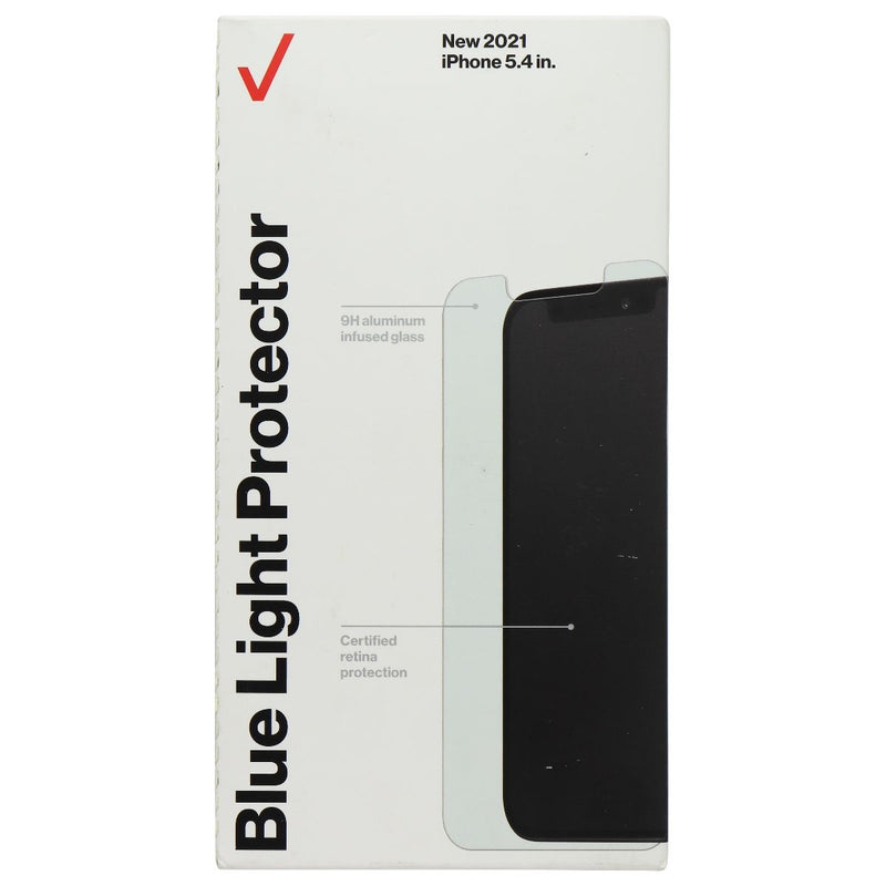 Verizon Blue Light Screen Protector for Apple iPhone 13 Mini - Clear/Tinted