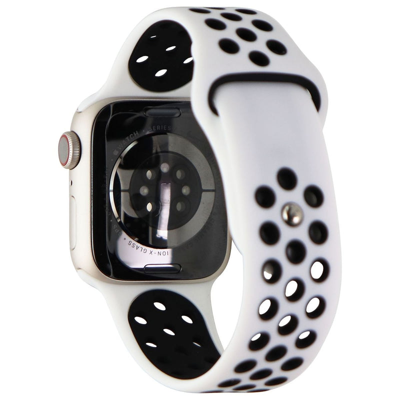 Apple Watch NIKE Series 7 (GPS + LTE) A2475 (41mm) Starlight AL/White Nike Band