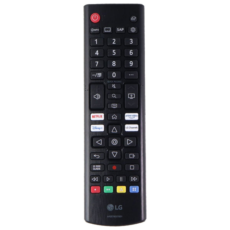LG Remote Control (AKB76037601) for Select LG TVs - Black