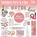 Partyville Bachelorette Party/Bridal Shower Decorations (120 Pc)