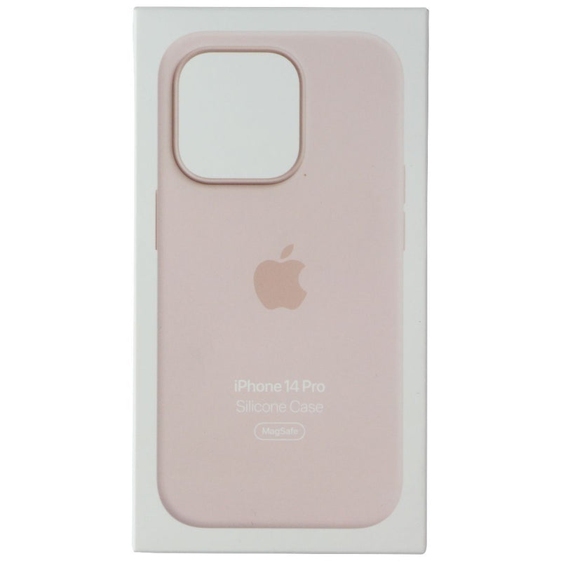 Apple Silicone Case for  MagSafe for Apple iPhone 14 Pro - Chalk Pink