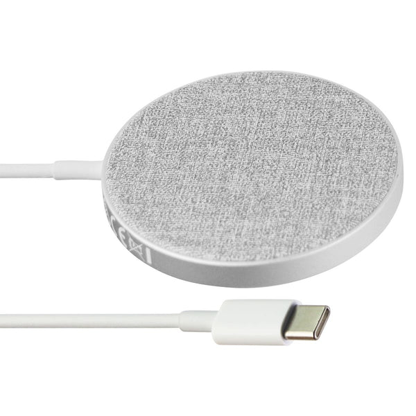 Anker - PowerWave Select+ Magnetic Charging Pad - Silver