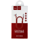 Hoco (4-Foot) Premium 2.4A Braided USB Cable for iPhone/iPad/iPod - Red