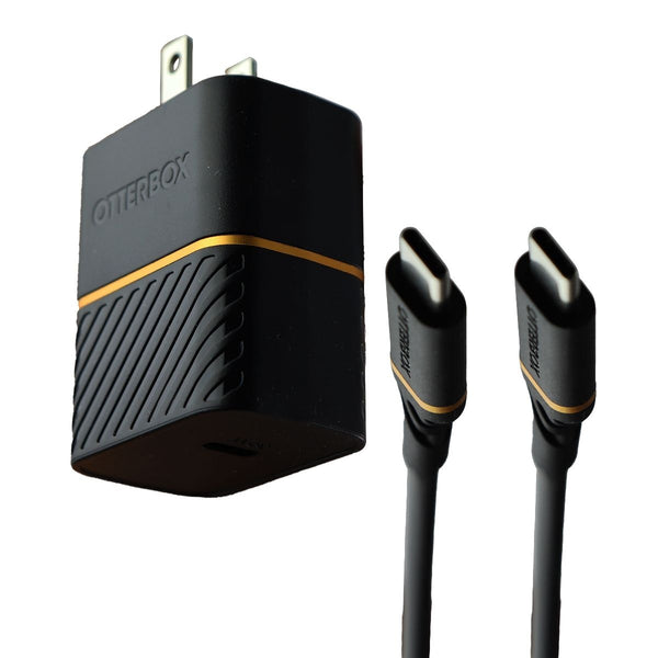 Otterbox Fast Charge 30W Wall Charger + USB-C to USB-C Cable - Black
