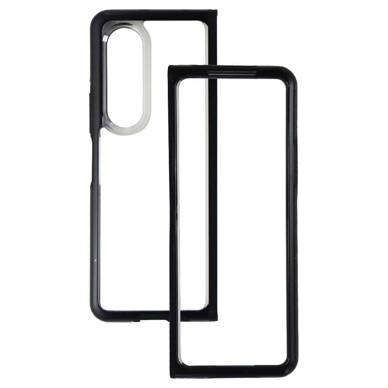 OtterBox Symmetry Flex Series Case for Samsung Galaxy Z Fold3 5G - Black/Clear