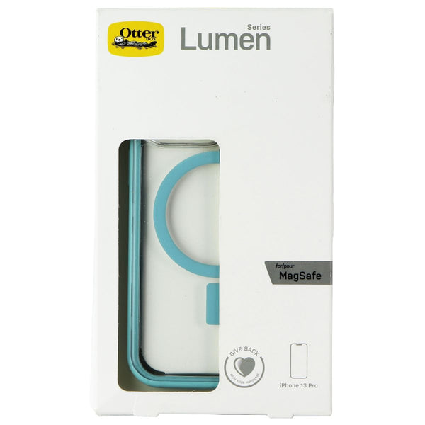 OtterBox Lumen Case with MagSafe for iPhone 13 Pro - Discovery Clear/Light Blue