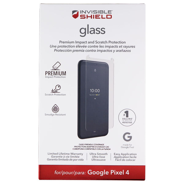ZAGG Invisible Shield (Glass) Tempered Glass for Google Pixel 4 - Clear