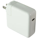 Replacement 61W Single USB-C Port Power Adapter with Folding Plug - White