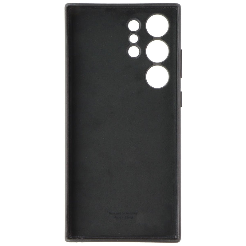 Samsung Leather Case for Samsung Galaxy S23 Ultra - Black (EF-VS918LBE)