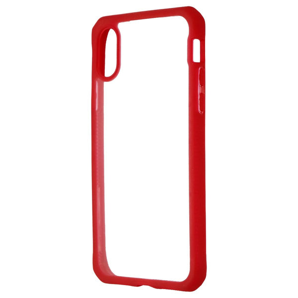 ITSKINS Hybrid Frost Case for Apple iPhone Xs/X (5.8 Inch) - Red / Transparent