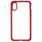 ITSKINS Hybrid Frost Case for Apple iPhone Xs/X (5.8 Inch) - Red / Transparent