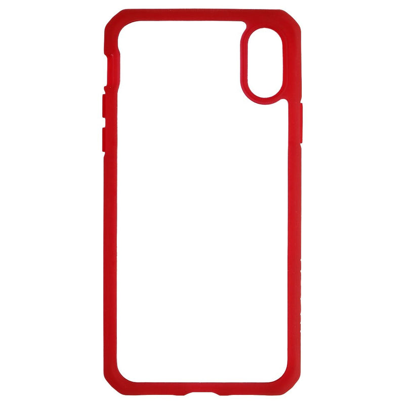 ITSKINS Hybrid Frost Case for Apple iPhone Xs/X (5.8 Inch) - Red / Transparent