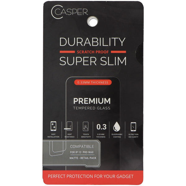 Casper Premium Tempered Glass for Apple iPhone 13 Pro Max - Matte
