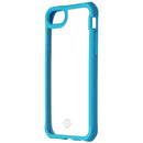 ITSKINS Hybrid Solid Series Hard Case for iPhone SE (2nd)/8/7/6s - Blue/Clear