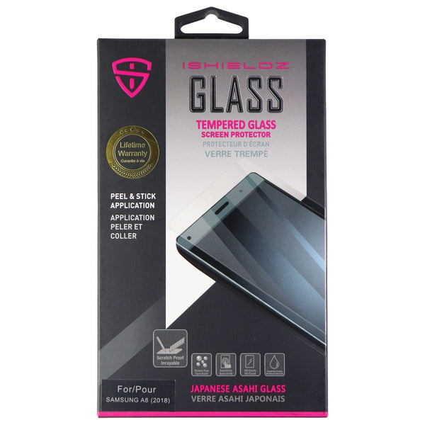 iShieldz Asahi Tempered Glass Screen Protector for Samsung A8 (2018) - Clear