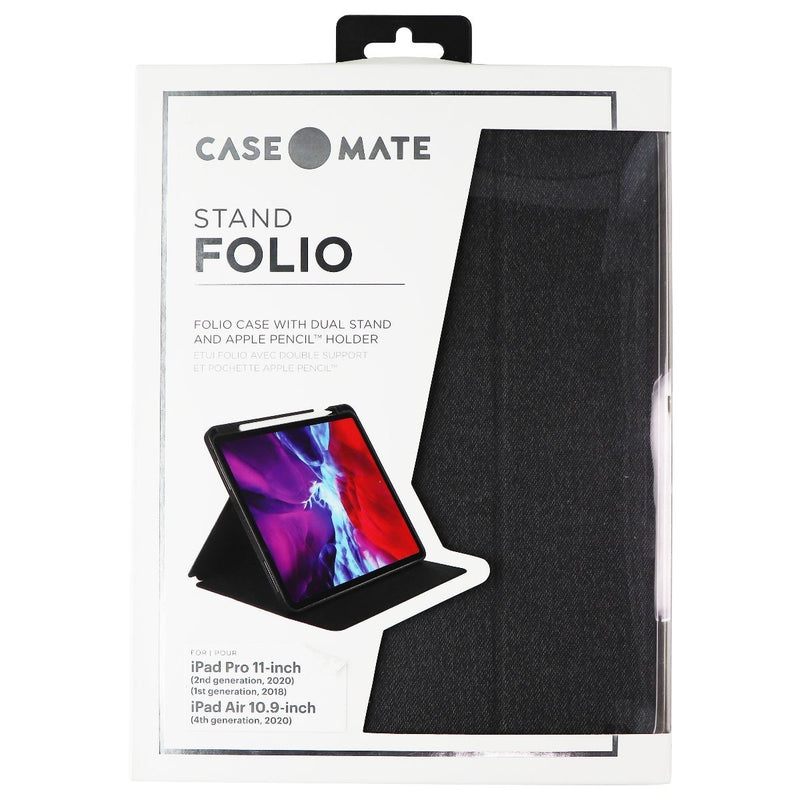Case-Mate Stand Folio Case for iPad Pro 11-inch/iPad Air 10.9 Inch - Black