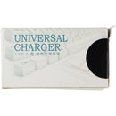 LCD + USB IC Smart Wall Charger - Black
