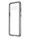 Zore Metal and Glass Hybrid Case for Samsung Galaxy S8 - Silver/Clear