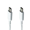 LG (3.3-Ft) USB-C to USB-C Charge/Sync Cable - White (EAD65830102 / DG14WB-G)