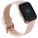 Fitbit Versa (1st Gen) Smart Watch - Rose Gold Aluminum/Pink Band (FB505)