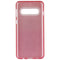 Speck Presidio Clear + Glitter Case for Galaxy S10 - Gold Glitter / Bella Pink