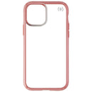 Speck Perfect-Clear Impact Geo Case for iPhone 12 & 12 Pro - Clear/Rosy Pink