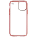 Speck Perfect-Clear Impact Geo Case for iPhone 12 & 12 Pro - Clear/Rosy Pink