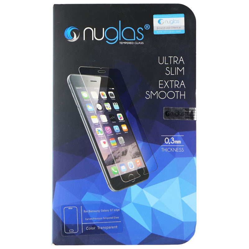 NuGlas Slim Tempered Glass Screen Protector for Samsung Galaxy S7 Edge - Clear