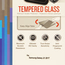 Random Order Tempered Glass Screen Protector for Samsung Galaxy J3 - Clear