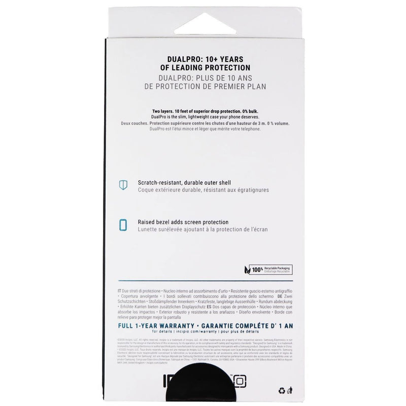 Incipio DualPro Series Dual Layer Case for Samsung Galaxy A21 - Matte Black