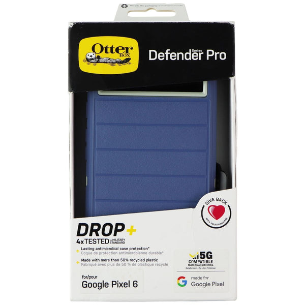 OtterBox Defender Pro Series Case & Holster for Google Pixel 6 - Fort Blue