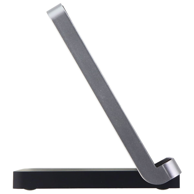 PureGear 7.5/10W 2-Coil Fast Wireless Charging Stand for Qi Devices - Black