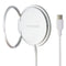 PureGear 15W Fast Magnetic (MagSafe) Wireless Charger - Silver/White (63871PG)