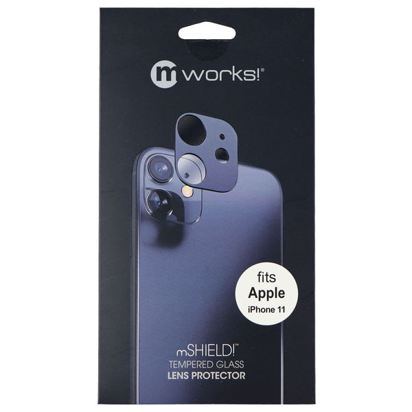 mWorks! mShield Tempered Glass Len Protector for Apple iPhone 11 - Black