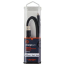 Ventev Chargesync (3.3-Foot) USB-A to 8-Pin Flat Cable for iPhones - Black