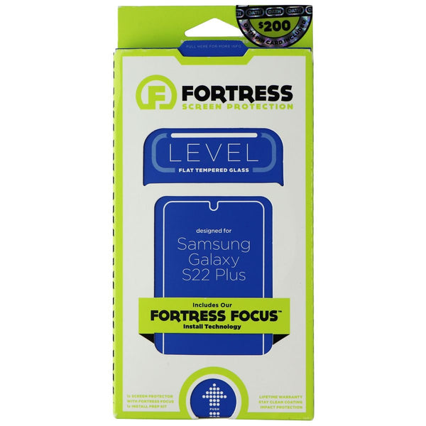 Fortress LEVEL Flat Tempered Glass for Samsung Galaxy (S22+) - Clear