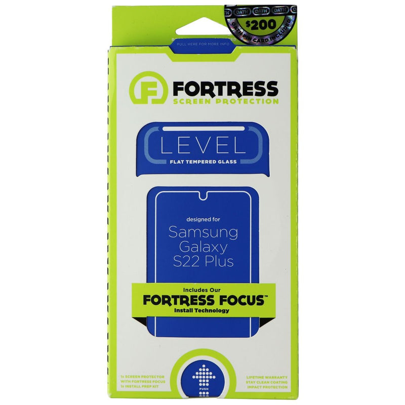 Fortress LEVEL Flat Tempered Glass for Samsung Galaxy (S22+) - Clear