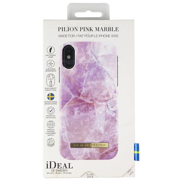 iDeal of Sweden Pilion Pink Marble Case for Apple iPhone Xs/X - Pink