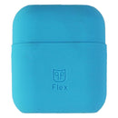 PodPocket Flex Rubber Flexible Case for Apple AirPods - Coral Blue