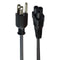 Volex (3-Ft) MP204 125V/2.5A Power Supply Cable Plug - Black (VAC5S SMI) E62405