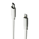 mWorks! (6-ft) USB-C to Lightning 8-Pin MFi Charge/Sync Cable for iPhone - White