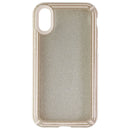 Speck Presidio V-GRIP Case for Apple iPhone XR - Gold Glitter/Calfskin Brown
