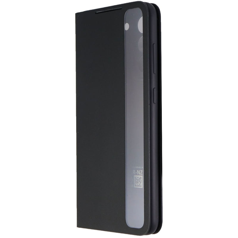 Samsung S-View Flip Cover Case for Galaxy S21 FE (5G) - Black/Clear
