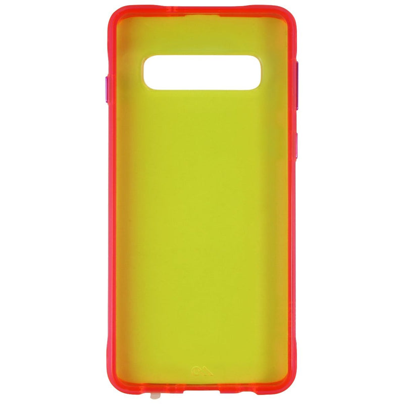 Case-Mate Tough NEON Case for Samsung Galaxy S10 - Green/Pink Neon